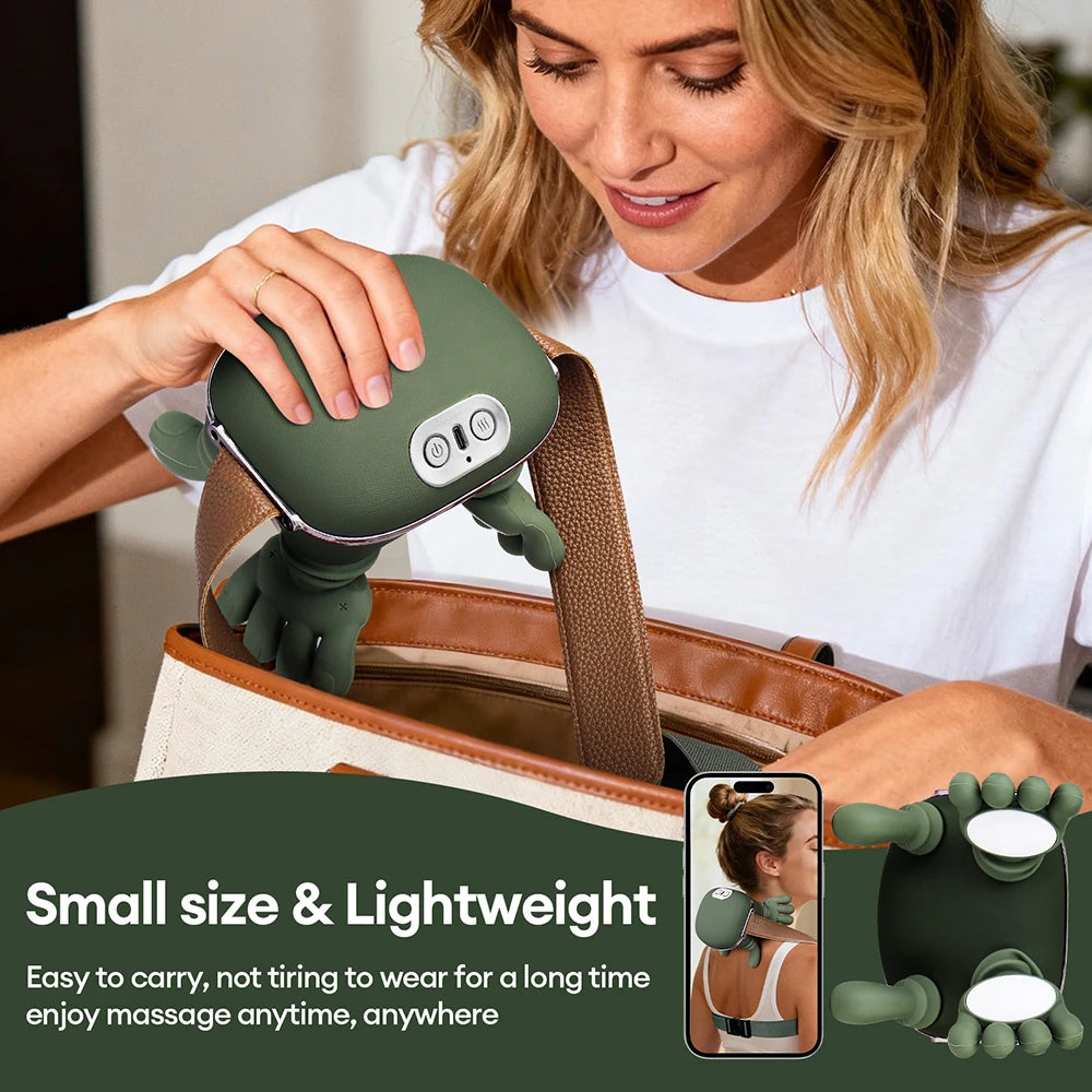 4D Bionic Finger Neck & Shoulder Massager - Relieve tension in just 10 minutes! The perfect tool for relaxation and well-being.