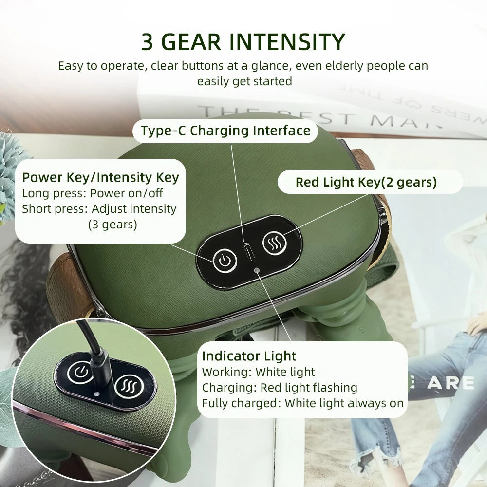 4D Bionic Finger Neck & Shoulder Massager - Relieve tension in just 10 minutes! The perfect tool for relaxation and well-being.
